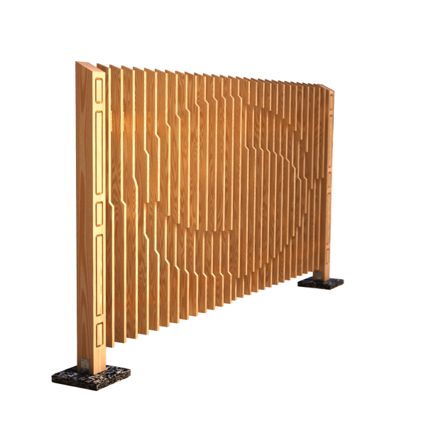 Decorative fence panel GLOBE 280