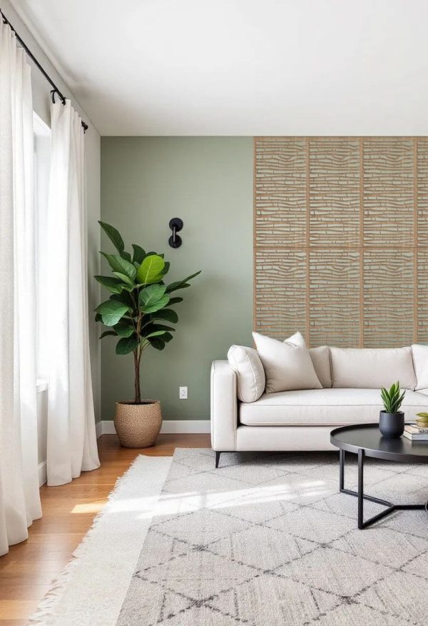 Bamboo wall panel