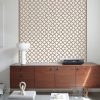 Cloudy wall panel in the room