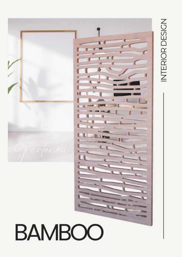 Bamboo wall panel - wood