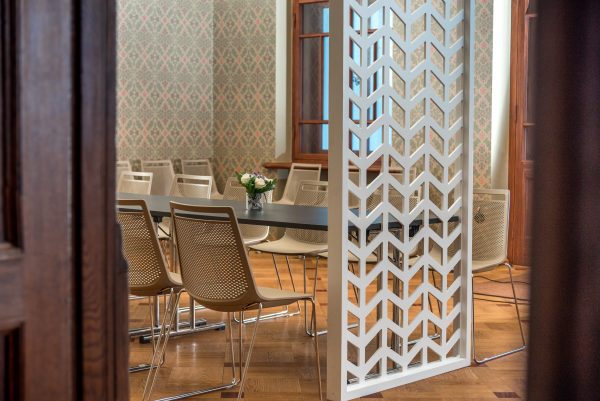 Wall panel Village in the room white