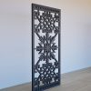 Melns Dekoratīvs sienas panelis LRZ06 ar tautisku rakstu – 600x1200 mm sānskats