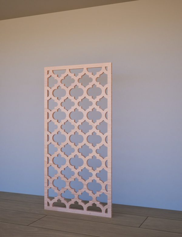 Sienas panelis ORIENT ar austrumniecisku rakstu, 600x1200 mm Labā