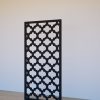 Melns Sienas panelis ORIENT ar austrumniecisku rakstu, 600x1200 mm Labā