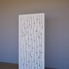 Sienas panelis Thrones ar dabas rakstu, 600x1200 balts