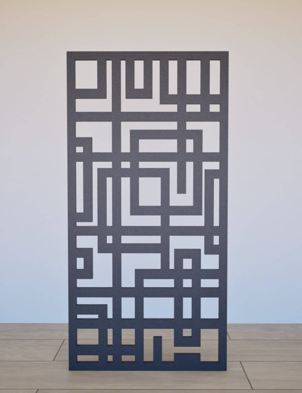 Sienas panelis Tetris 600x1200 grafīts