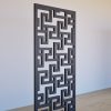 Sienas panelis Turtle-II 600x1200 Melns