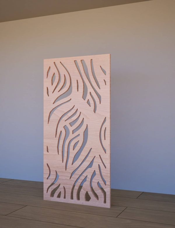 Sienas panelis Zebra 600x1200