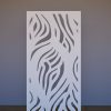 Sienas panelis Zebra 600x1200 balts