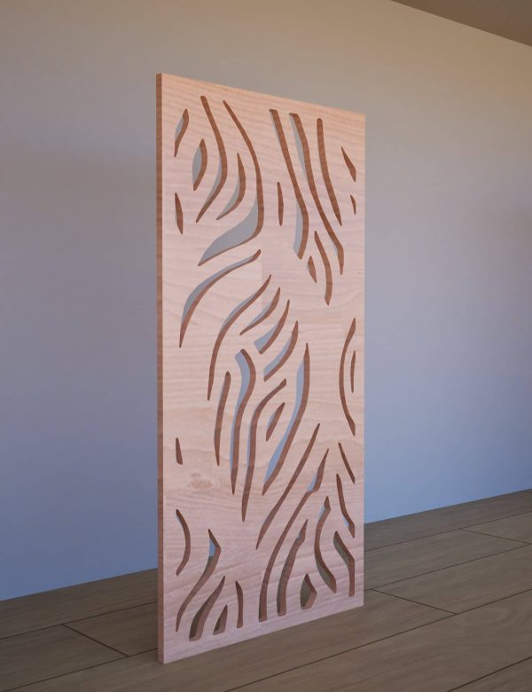 Sienas panelis Zebra 600x1200