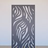 Sienas panelis Zebra 600x1200 melns
