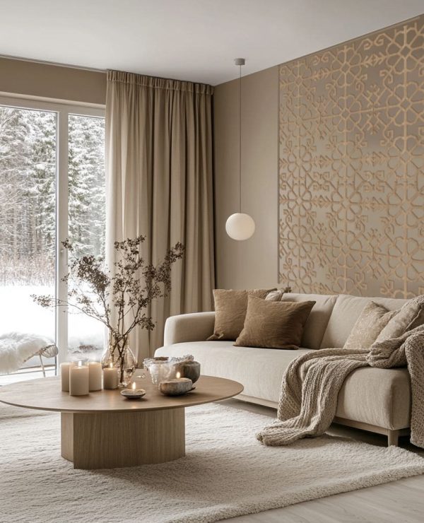 LRZ14 wall panel in the room