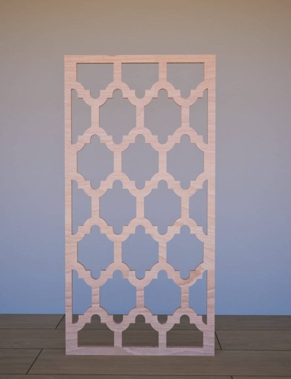 Sienas panelis Thrones ar austrumniecisku rakstu, 600x1200 mm