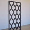 Sienas panelis Thrones ar austrumniecisku rakstu, 600x1200 mm melns