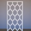 Sienas panelis Thrones ar austrumniecisku rakstu, 600x1200 mm Balts
