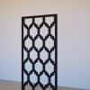 Sienas panelis Thrones ar austrumniecisku rakstu, 600x1200 mm melns labais