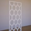 Sienas panelis Thrones ar austrumniecisku rakstu, 600x1200 mm balts kreisāis