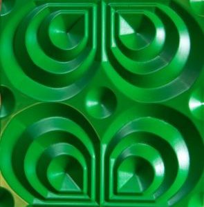 3D sienu panelis Semicircle