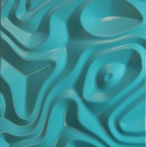 3D sienu panelis Topography/Painted