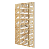 Dekoratīvs MDF sienas panelis Angle ar ģeometrisku 3D reljefu