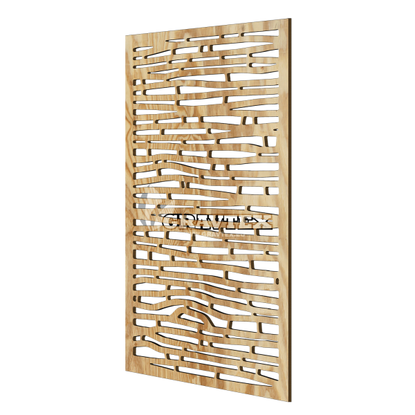 Dekoratīvs MDF sienas panelis Bamboo ar bambusa reljefu