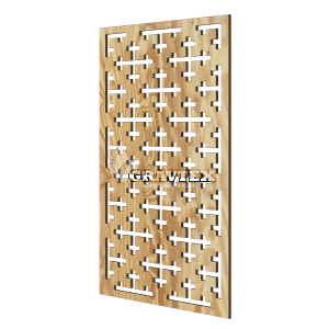 MDF un bērza saplākšņa versijas dekoratīvajam panelim LRZ07